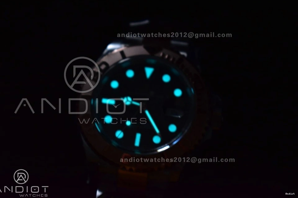 Dial Clean Plated 126621 Rose Gold Bracelet Brown 1:1 Yacht-Master Edition SS 904L Steel VR3235 On Best 1103